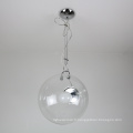 Design de mode OEM ODM E27 Clair Globe Vintage Moderne Verre Globe Pendentif Lampe Lumière pour Résidentiel